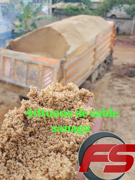 Vente et livraison de sable et graviers