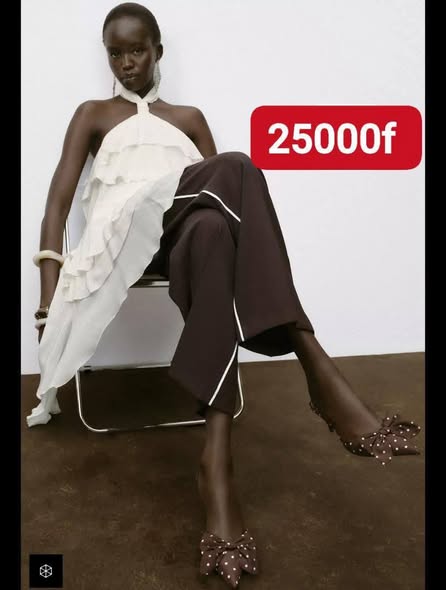 Talons zara chic à pois