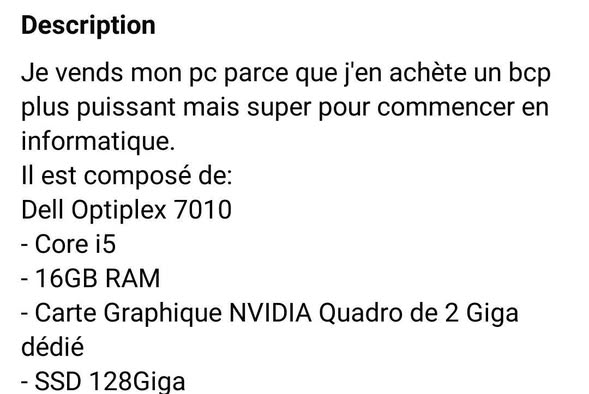 Pc gamer low profile, infographie monteur vidéo