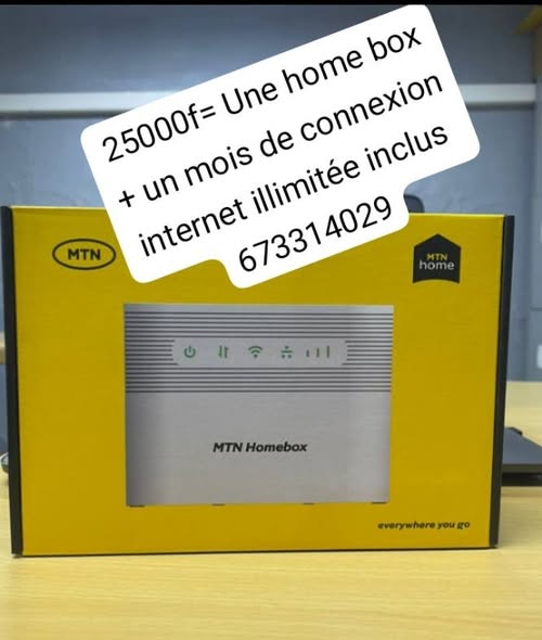 Connexion internet illimitée avec MTN Homebox