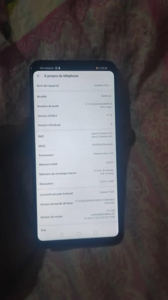 Huawei P30 à vendre
