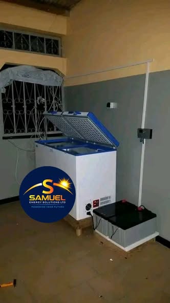 Freezers powered by solar energy in Cameroon