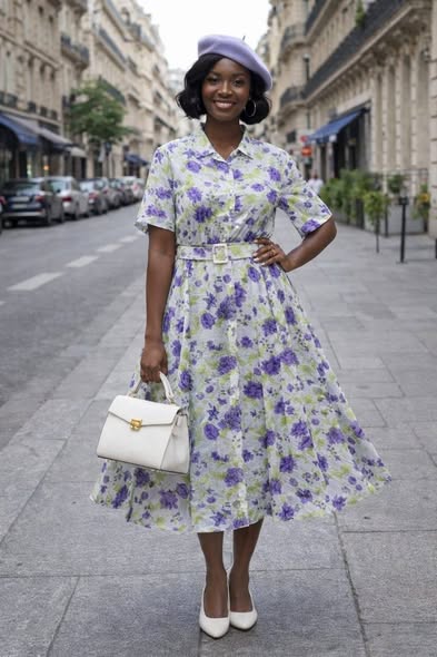 Robe dame classe avec doublure