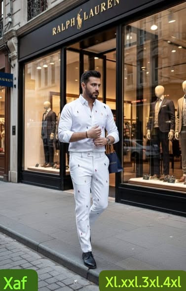 Ensemble hommes en matière impeccable