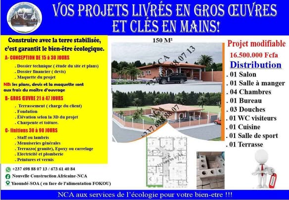 Promotion de construction écologique au Cameroun