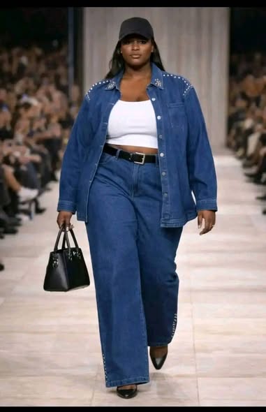Ensemble dame classe en jean