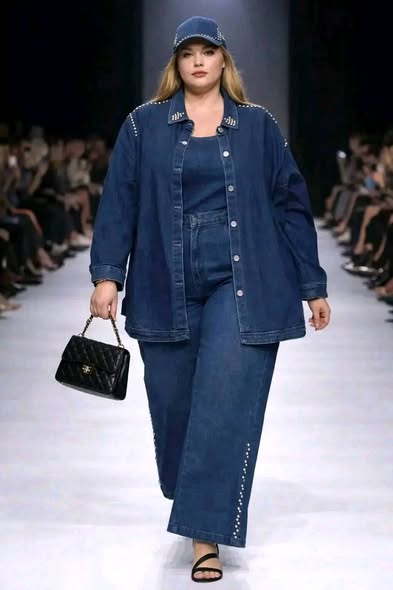 Ensemble dame classe en jean