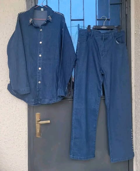 Ensemble dame classe en jean
