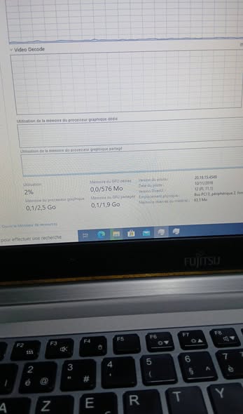 Fujitsu Core i5 4th génération 2.70Ghz ×4