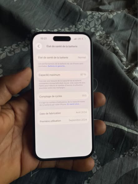 iPhone 15 Simple 128Go