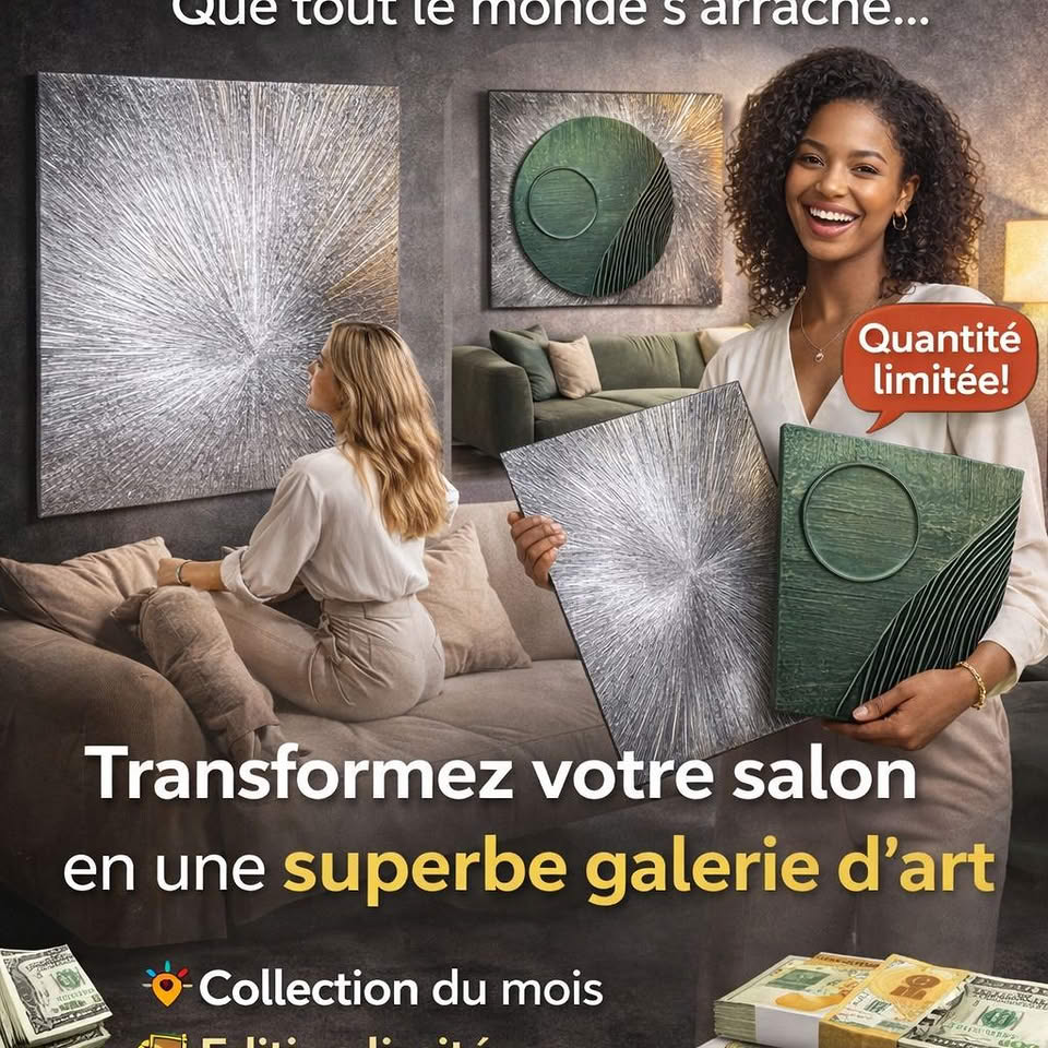 Tableaux décoratifs modernes pour salon