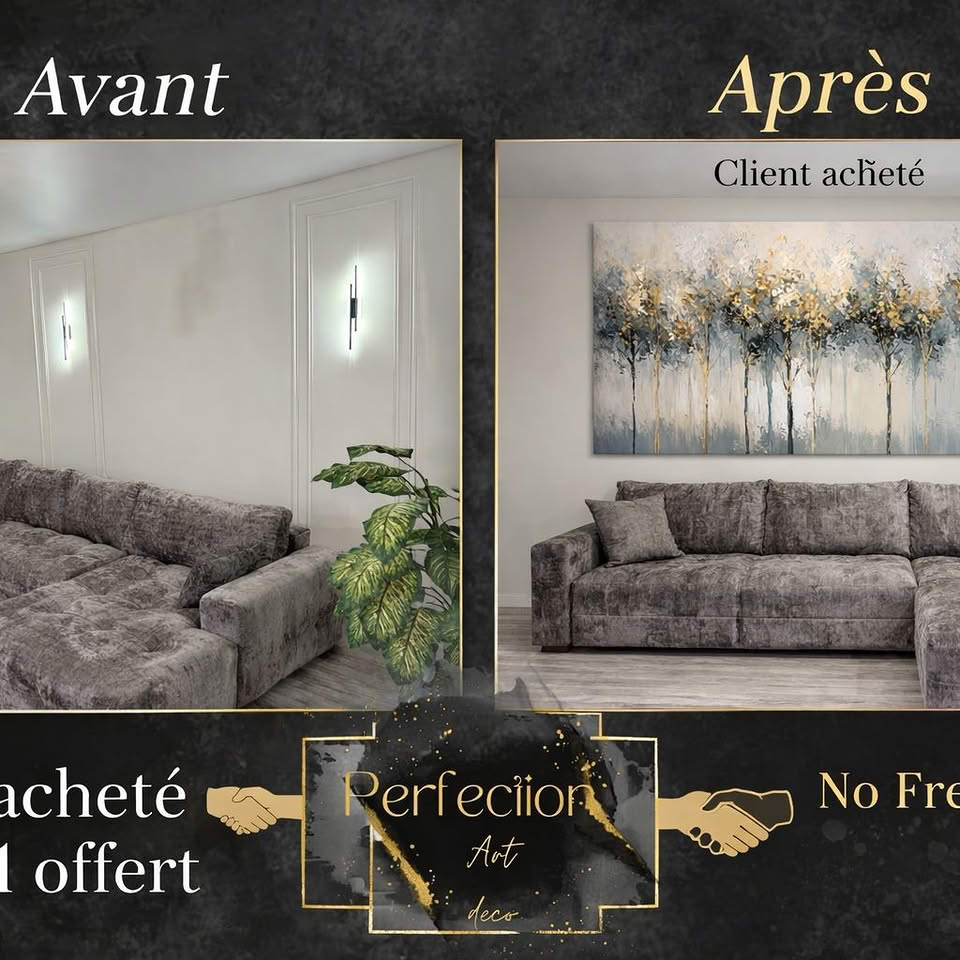 Tableaux décoratifs modernes pour salon