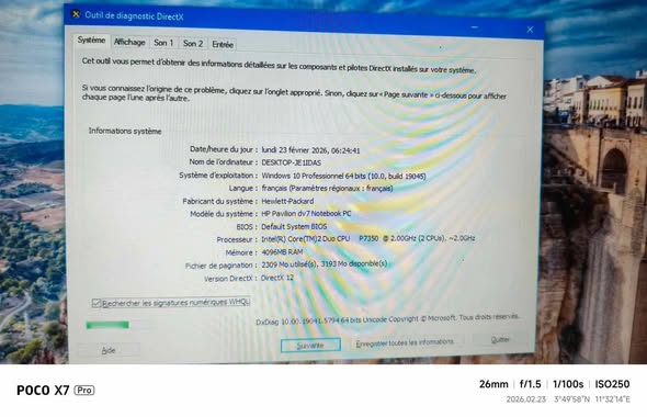 Laptop HP à vendre