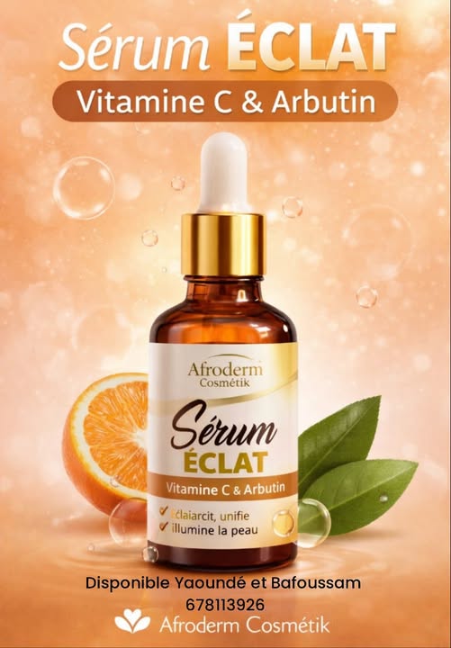 Sérum Éclat – Vitamine C & Arbutin