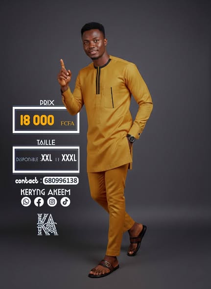Ensemble Tunique Homme