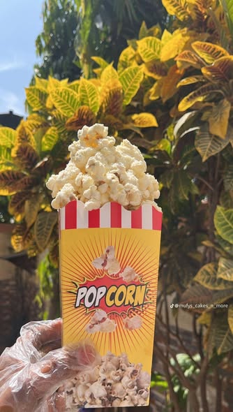 Emballages popcorn en papier carton