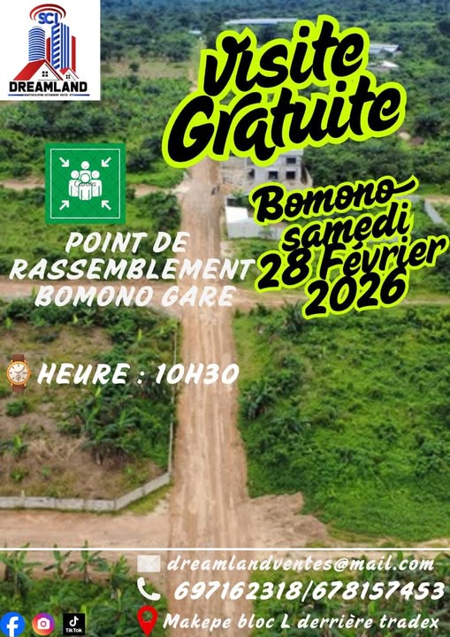 Visite gratuite de terrains à vendre