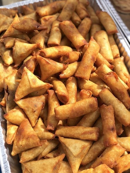 Nems et Samoussas faits maison
