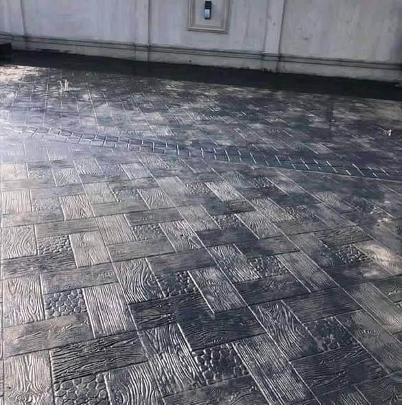 Transformez votre extérieur avec du béton imprimé