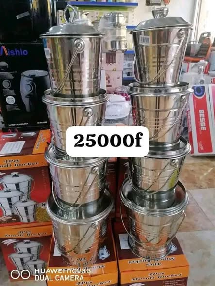 Marmites disponibles