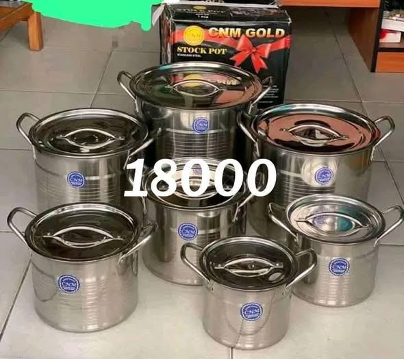Marmites disponibles