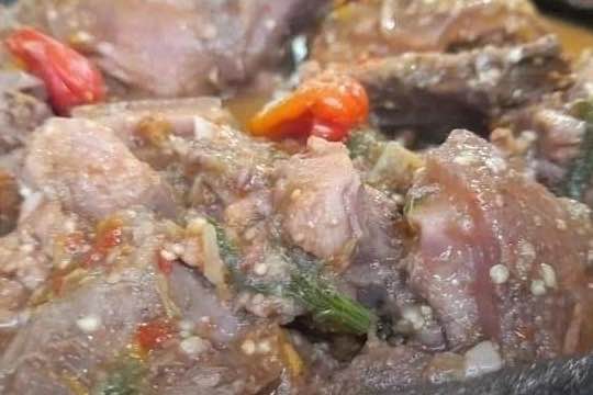 Viande de brousse fraîche et séchée