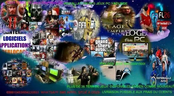 Jeux PC disponibles à Yaoundé