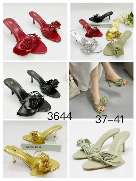 Mules et talons Zara de luxe