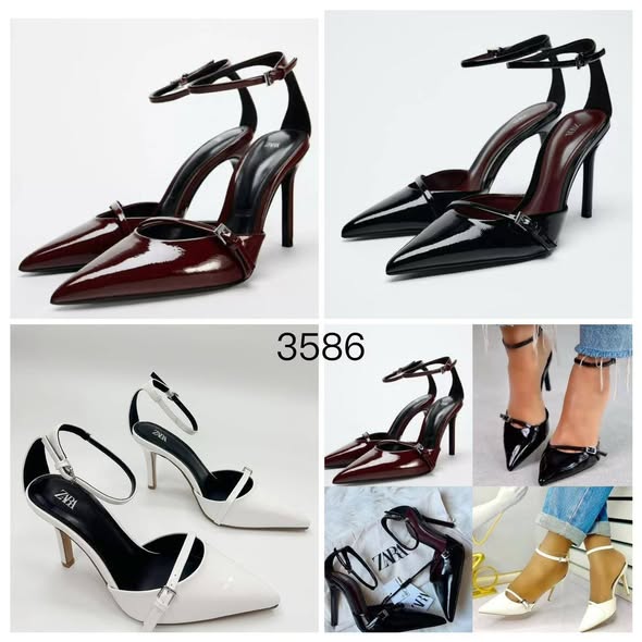 Mules et talons Zara de luxe
