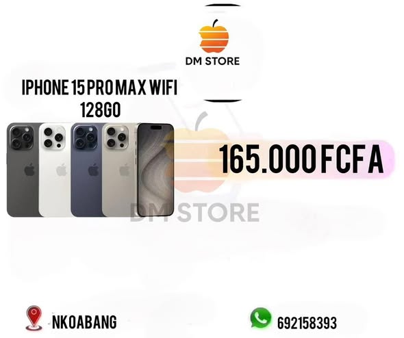 iPhone 15 Pro Max et iPhone 16 en vente