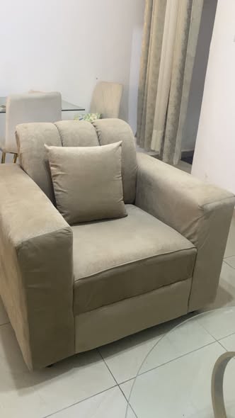 Salon en L 05 places avec coussins en vente