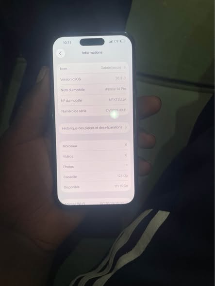 iPhone 14 Pro 128GB à vendre