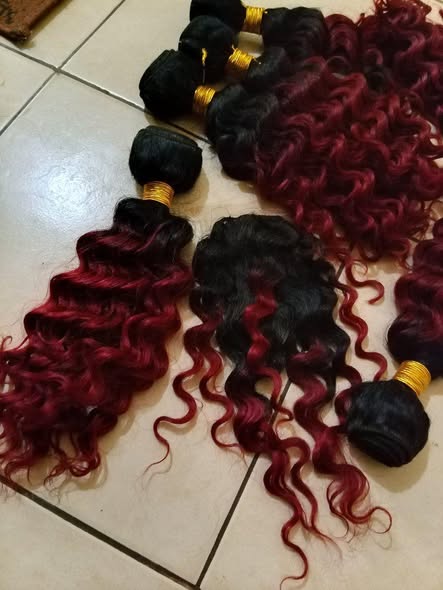 Promo 3 boule métissée indienne taille 16 avec closure