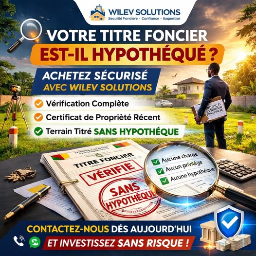 Vérification de titre foncier au Cameroun