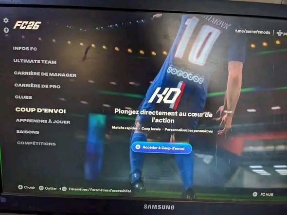 FC 26 à jour version PC disponible