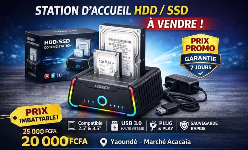 HDD docking station à vendre