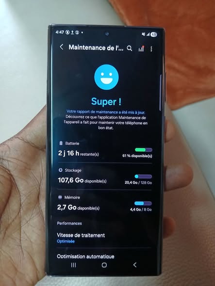 Samsung Galaxy S22 Ultra à vendre
