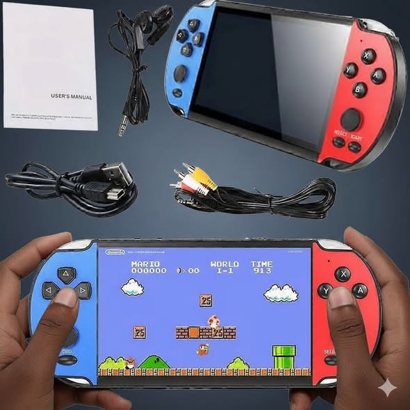 Console Portable avec 12 000 Jeux Vidéos