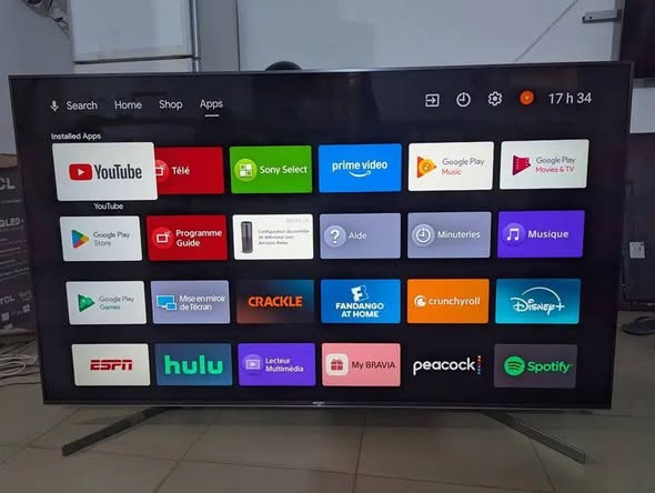 60 pouce Sony Android 4k HDR ultra slim