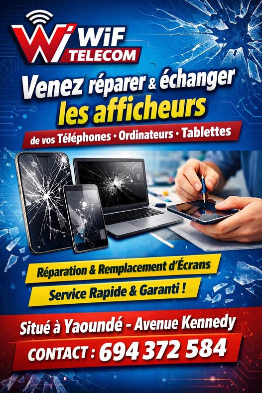 Réparation et échange d'écrans