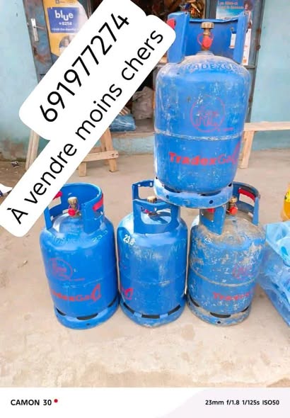 Vente rapide de bouteilles de gaz et plaques automatiques
