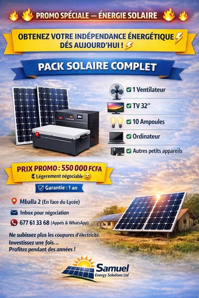 Pack Solaire Complet en Promotion