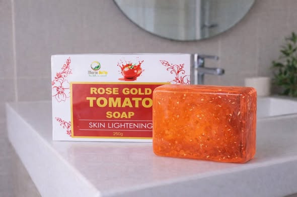 Savon Rose Gold à la tomate