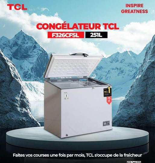 Congélateur TCL disponible