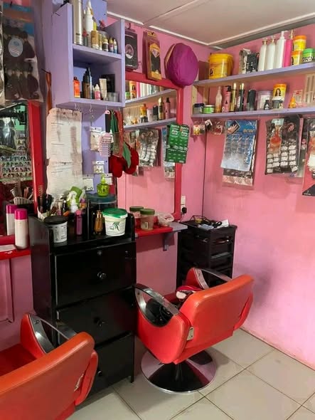 Fond d'un Institut de beauté à vendre