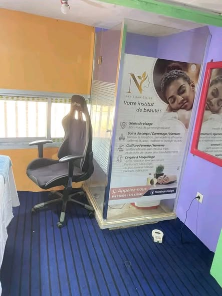 Fond d'un Institut de beauté à vendre