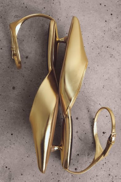 Talon dorée zara de luxe