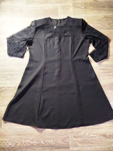 Belle robe tunique noir