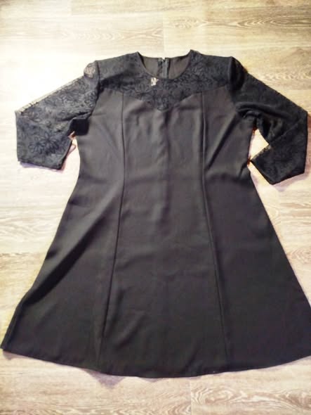 Belle robe tunique noir
