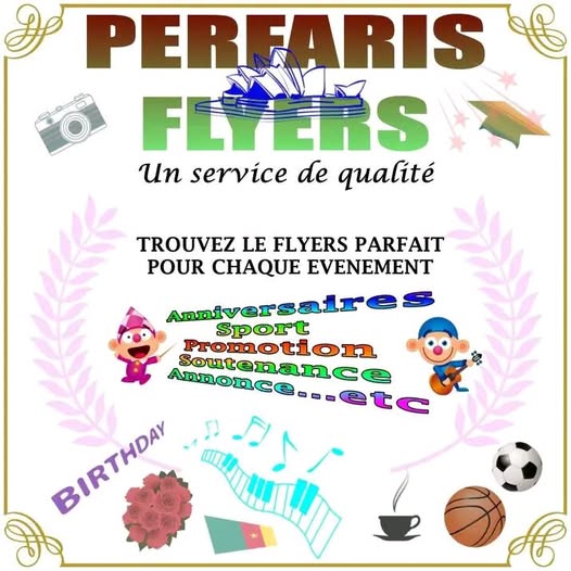 Service infographique et flyers